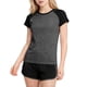 thumbnail image 1 of Camisas de Manga Larga de los Niños Tamaño 12-14 Juventud Verano Color Sólido Cuello Redondo Camiseta Y Pantalones Cortos de Dos Piezas para Niños Niño Pequeño Chico Camisas de Manga Larga 2T, 1 of 6