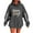 Dark Gray#oversized hoodies women, variant on Moxiu Womens Hoodie Oversized Fleece Rugby Graphic Hoodie Y2K Pullover Sweater Game Day Hooded Sweatshirts with Pockets 2025 Blue,S