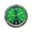 Green, variant on Penkiiy Universal Fit Car Air Vent Clock - Easy Install Quartz Dashboard Clock for Cars, Trucks & SUVs