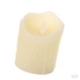 thumbnail image 1 of 20 Piezas de Pilar de Que Gotea Velas LED de Llama Oscilante de Cera Real SM SunniMix Vela electrónica sin llama, 1 of 8