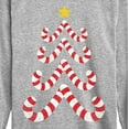thumbnail image 3 of Instant Message - Candy Cane Tree  - Kids Long Sleeve Tee, 3 of 6