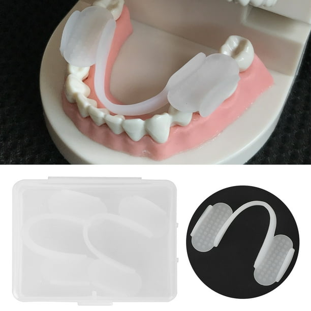 Almohadilla dental antidesgaste, boquilla de silicona antidesgaste para la noche, protector bucal antidesgaste para dientes, corrector dental antidesgaste de silicona fiel a su promesa