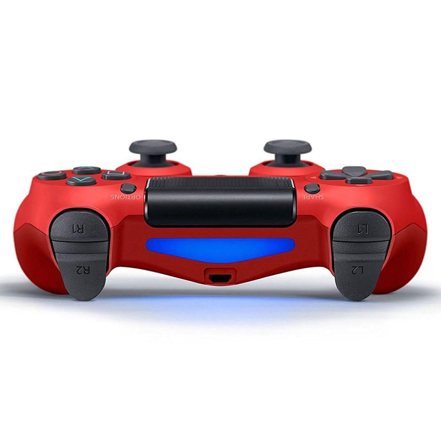 Wireless Controller for PS4 Compatible with Playstation 4 /Slim/Pro/PC, Red