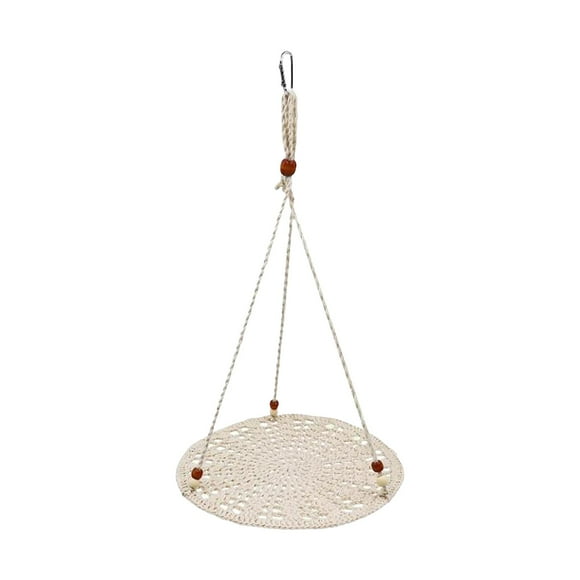 Hamaca de Reptil Salvador Tumbona de Dragón Columpio de Juguete Beige