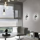 thumbnail image 3 of Aplique de pared LED moderno y creativo para interiores, lámpara de pared LED de aluminio con símbolo musical, decoración artística para dormitorio, sala de estar, escaleras, cafetería, pasillo, color, 3 of 5