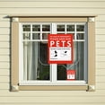 thumbnail image 3 of Pet Alert Fire Safety Sticker Decal, Emergency Rescue Warning Decal for Windows, 10pc Pet Safety Stickers for Home, Eye-Catching Decal to Alert Firefighters about Pets Inside, 3 of 6