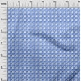 thumbnail image 3 of oneOone Polyester Spandex Blue Fabric Check Fabric For Sewing Printed Craft Fabric By The Yard 56 Inch Wide, 3 of 4