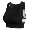 thumbnail image 1 of Women Yoga Sports Bras With Breathable Support In Black Size L For Active Use 1Pcs, 1 of 1