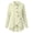 Beige, variant on Womens Waffle Knit Button Down Shirts Casual Trendy Lightweight Long Sleeve Collared Relaxed Fit Fall Blouses Blue M