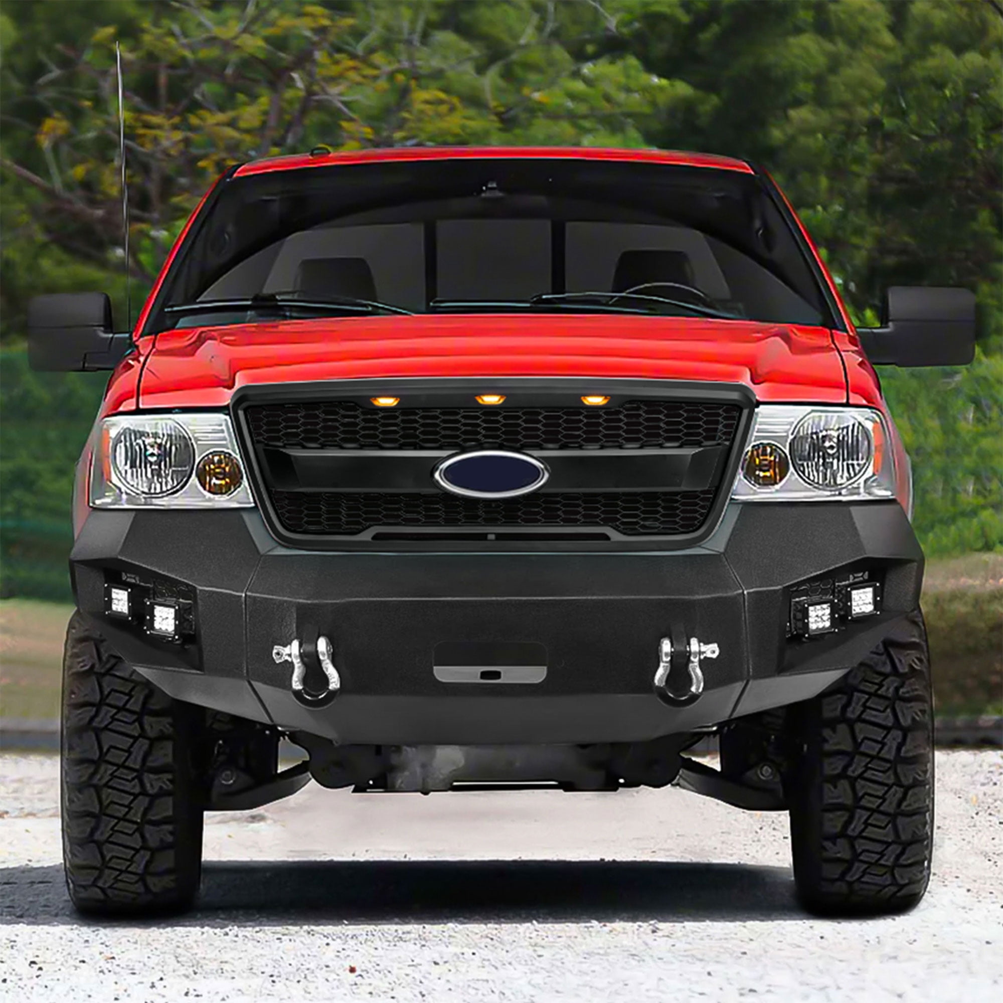 AMERICAN MODIFIED Raptor Style Mesh Grille for 2004 to 2008 Ford F150