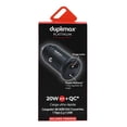 thumbnail image 1 of Cargador de Auto Duplimax Platinum 20 W PD+QC Negro, 1 of 4