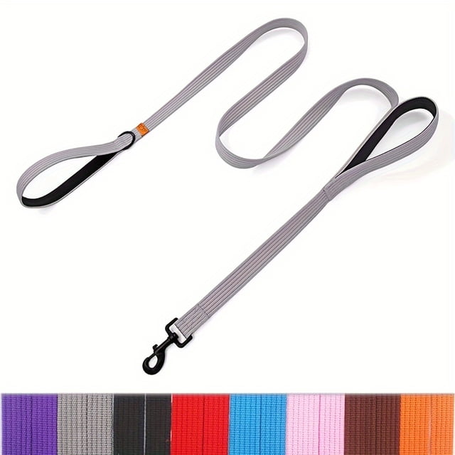 CNKOO Dog Training Leash Long Sturdy Dog Leash With 2 Padded Handles Safety Walking Lead For Medium And Large Dogs