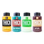 Duke Cannon Supply Co. THICK Body Wash - Accomplishment, Naval Supremacy, Productivity, Old Glory, 17.5 Fl Oz. (Old Variety 4 Pack) C13