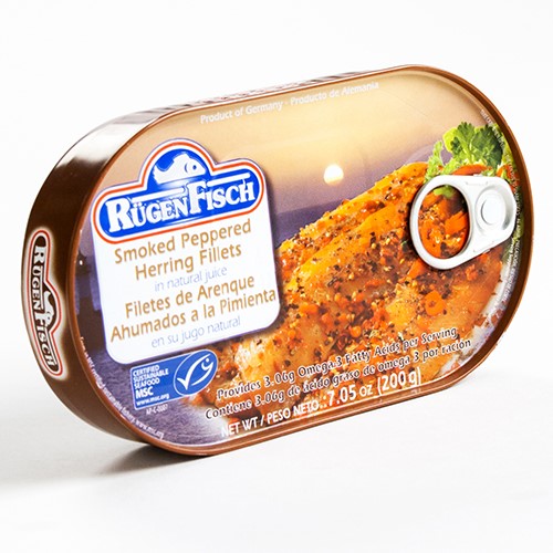 Smoked Peppered Herring Fillets (7.05 ounce)