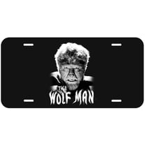 Wolfman Novelty Car Auto License Plate