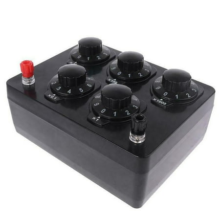 

Resistor Resistance Precision Variable Decade Resistor Resistance Box 9999.9Ω