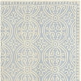 thumbnail image 5 of SAFAVIEH Cambridge Leslie Geometric Wool Area Rug, Light Blue/Ivory, 4' x 6', 5 of 6
