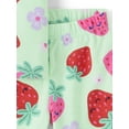 thumbnail image 3 of The Children's Place Baby & Toddler Girls Short Sleeve Strawberries Snug Fit PJ, Sizes NB-6T, 3 of 5