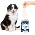 thumbnail image 4 of Petpost | Paw Wipes for Dogs - Nourishing, Revitalizing Dog Paw Cleaner with Coconut Oil, Jojoba Oil, and Aloe - 70 Ultra Soft Cotton Pads (Cherry Blossom), 4 of 4