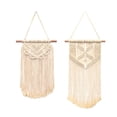 thumbnail image 1 of Colgante de pared tejido de macramé - Decoración geométrico bohemio bohemio bohemio para - Hermosa decoración de dormitorio de Sunnimix tapiz tejido macramé, 1 of 7