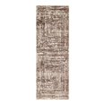 thumbnail image 2 of Unique Loom Hermitage Collection Area Rug - Armor (2' x 6' Runner Chocolate Brown/Black), 2 of 6