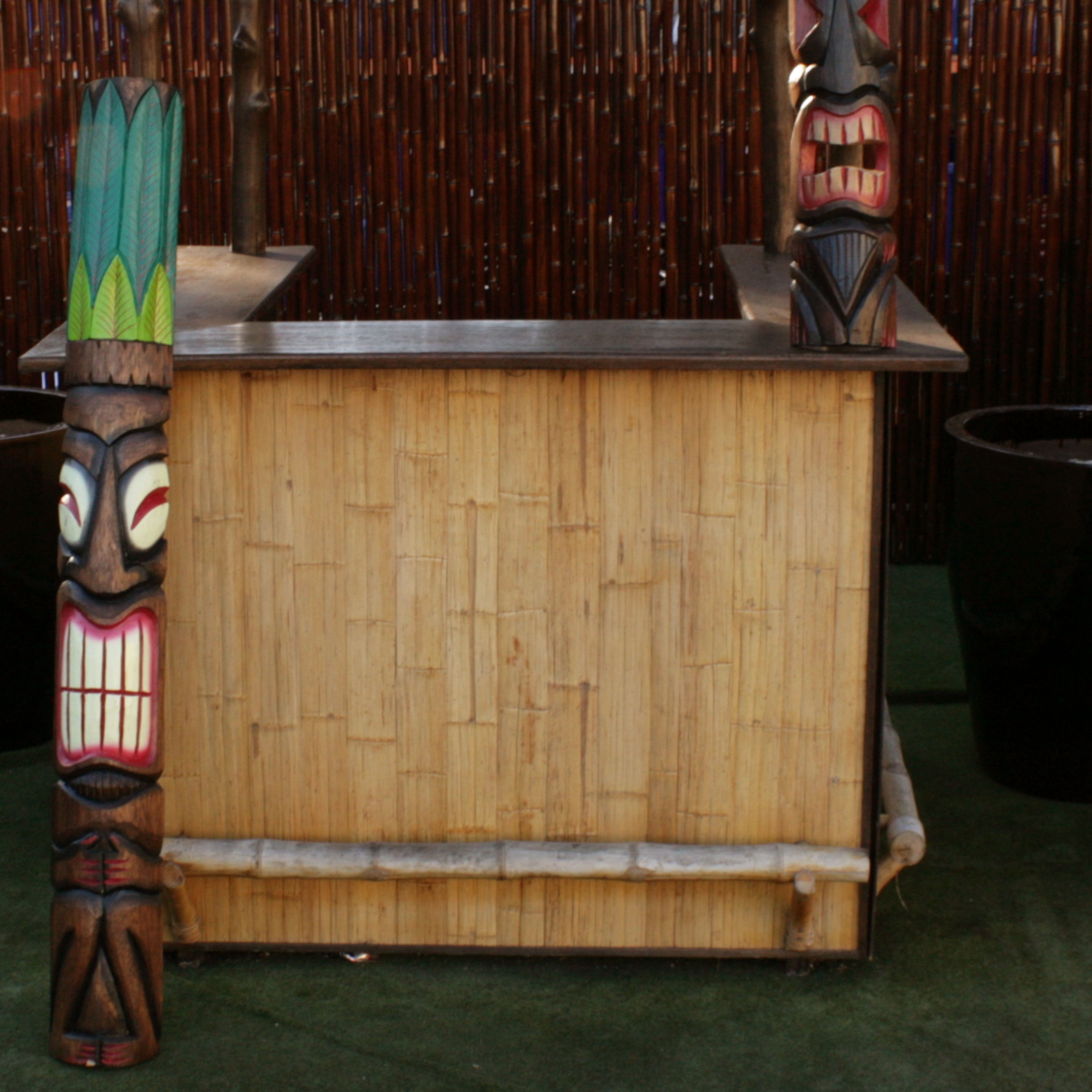 Backyard X-Scapes 60" Tiki Mask Garden Statue