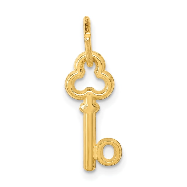 Pendentif Breloque Collier Monogramme Prénom Initiale Lettre O Délicat en Or Jaune 14k
