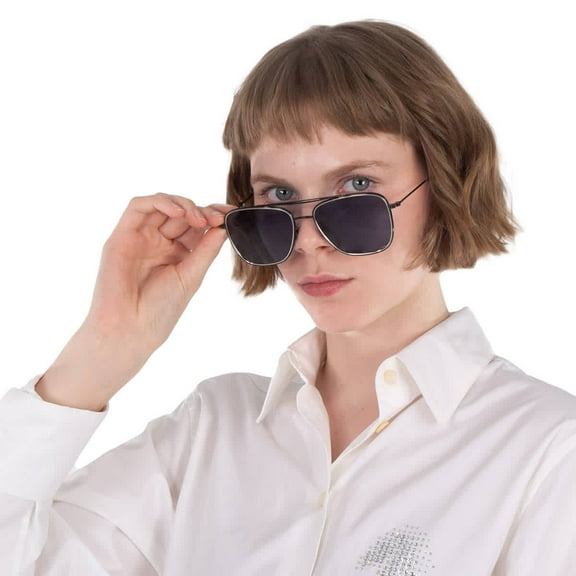 Mr. Leight NOVARRO S Blue Navigator Sunglasses ML4024 GM-CW/BLU 55