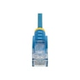 thumbnail image 4 of StarTech.com 6 Po Câble Ethernet LSZH Slim 6 Po, 10 Gigabit Snagless RJ45 100W Patch Cordon, CAT 6 10Gb UTP Câble Réseau avec Soulagement de la Souche, Bleu, Testé Fluke/etl/faible Fumée Zéro Halogène - Catégorie 6 - 28AWG (N6PAT6INBLS) - Câble Patch - RJ-45 (m) à RJ-45 (m) - 7.9 Pouces - CAT Strips - Bleu Strips, 4 of 4