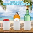 thumbnail image 6 of 10 pcs Reusable Cold Cup Sleeve, Neoprene Insulator Cup Cover for Cold Drinks,Beverage Holder,Ideal for Cold  Beer, Water Bottles - White, 6 of 10