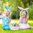 thumbnail image 1 of Decoraciones de Pascua, regalos de Pascua, cesta de conejito de Pascua, cesta de almacenamiento de huevos, cesta de almacenamiento para niños, cesta de juguetes, aperitivos, artículos diversos, cesta, 1 of 6