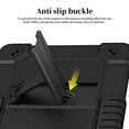 thumbnail image 5 of FIEWESEY Tablet Case for Lenovo Tab One (TB305FU) 8.7 inch Heavy Duty Shockproof Protection Cover with Shoulder Strap Kickstand for Lenovo Tab K9 8.7 inch 2025 (Model: TB305FU) / Tab One (Black), 5 of 8