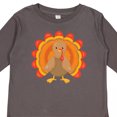 thumbnail image 4 of Inktastic Thanksgiving Turkey Boys or Girls Long Sleeve Toddler T-Shirt, 4 of 5
