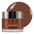 thumbnail image 1 of SNS Nail Dip Powder Gelous Color Dipping Powder - Vale la pena esperar (marrón) EE23 - Color de uñas acrílico de larga duración y esmalte dura 14 días - Bajo olor y sin lámpara UV - 1 oz, 1 of 5