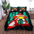 thumbnail image 1 of Draps de Lit Shin Getter Robot Housse de Couette Ensemble Complet Taille Simple Ensemble de Literie 3 Pcs, 1 of 5