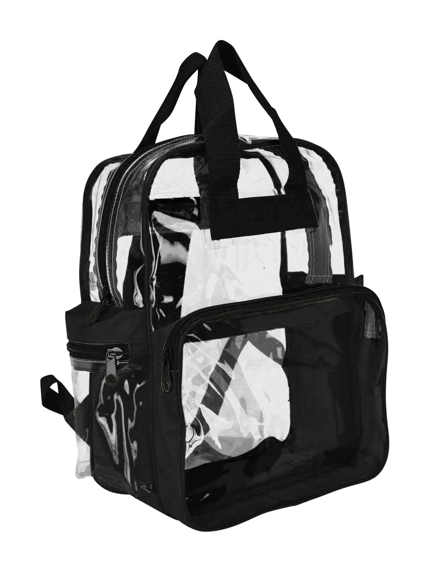 clear backpacks in store