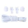 thumbnail image 1 of CUITING 100cm No Tie Shoelaces Stretching Lock Lace Locking Sneaker Elastic Shoe Laces, 1 of 7