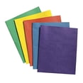 thumbnail image 2 of School Smart Heavy Duty Leatherette-Pocket Folder, 9.5" x 11.75", Pack of 25, 2 of 7