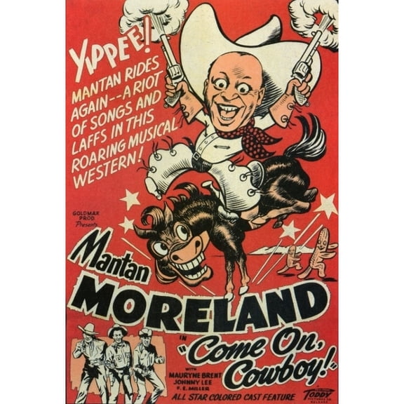 Posterazzi MOVCF3330 Come on Cowboy Movie Poster - 27 x 40 in.