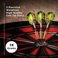 thumbnail image 2 of Darts Viper Spinning Bee, punta blanda, 16 g, con funda Casemaster, roja, 2 of 8
