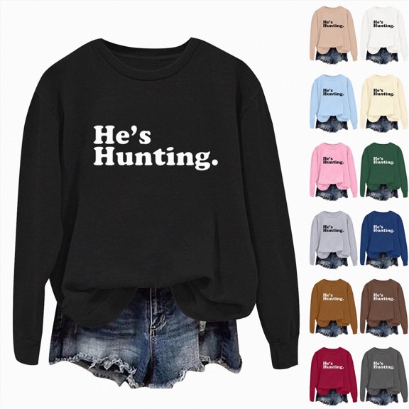 Womens Oversized Sweatshirt Crewneck Long Sleeve Fleece Lined Pullover Tops Fall Outfits Winter Clothes Khaki XXL