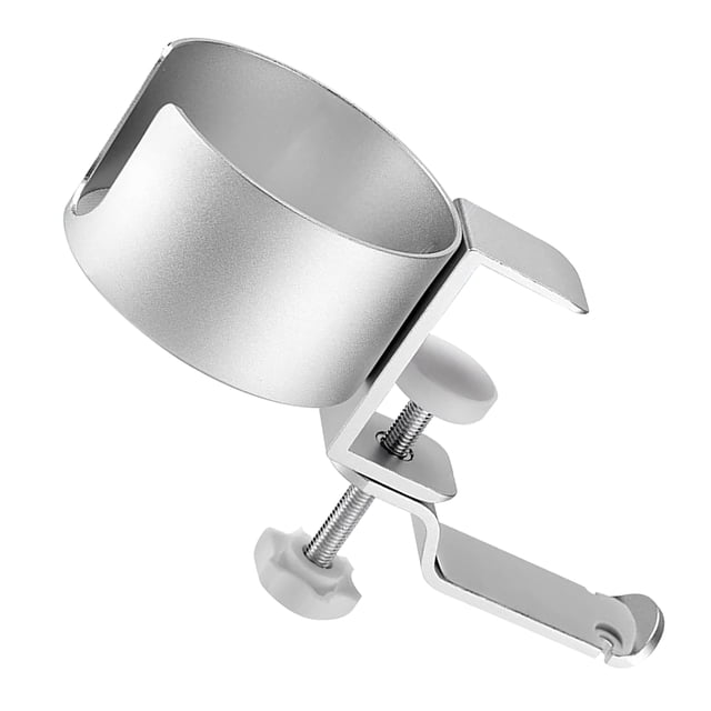 Soporte Parauriculares De Escritorio, Abrazadera Giratoria De 360 , Almacenamiento Para Tazas Y Auriculares, Gancho De Metal Incluido, Para Accesorios De Escritorio De