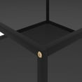 thumbnail image 3 of vidaXL Coffee Table Black 80x80x35 cm Tempered Glass, 3 of 4