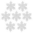 thumbnail image 3 of Colgante de Copo de nieve NikouMX 60 piezas 4.5 cm adorno acrílico navideño, 3 of 8