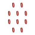 thumbnail image 1 of Guardurnaity Fatiga Muñequera Equilibrio negativo Energía Silicona Ajustable Deportes Dormir Adelgazar Mujeres Moda Rojo Estándar 10Conjunto, 1 of 6