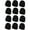 Black, variant on 12-Pack Black Falari Men Women Knitted Beanie Hat Ski Cap Plain Solid Color Great for Winter