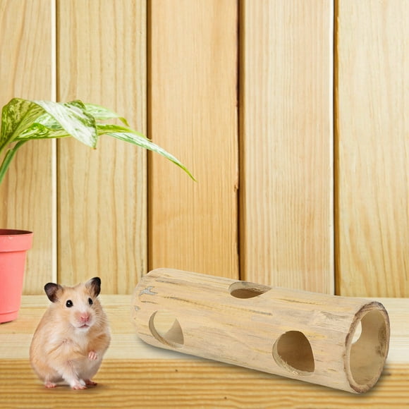 Bamboo Hamster Tunnel Toy,Pet Hamster Bamboo Tunnel Hamster Tunnel Toy Bamboo Hamster Tube Toy Proven Performance