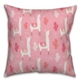 thumbnail image 2 of Creative Products Monogram Lllama Pattern - Y 16x16 Spun Poly Pillow, 2 of 3