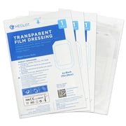 LotFancy Transparent Film Dressing, 6x8 inch, 18PCS, Waterproof Wound Adhesive Bandage Tape