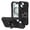 Black, variant on Compatible with iPhone 14/15/16/17 Plus/Pro/Pro Max Case, All-in-One Hidden Card Holder & Magnetic Car Mount Ring Stand, Military Grade Drop Protection, Wireless Charging Friendly